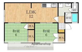 パストラルハイム【2階】の間取り