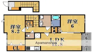ベル フィオーレ【2階】の間取り