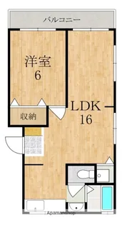 カーサ.【2階】の間取り