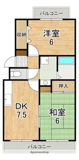 バーベナ光台I棟【2階】の間取り