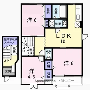 ドリーム8ハイツ【2階】の間取り
