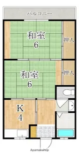 植田マンション【3階】の間取り