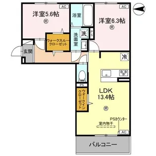 プラミシア【3階】の間取り