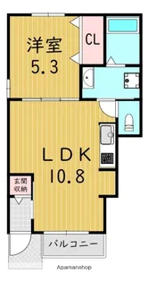 casaかしば【1階】の間取り