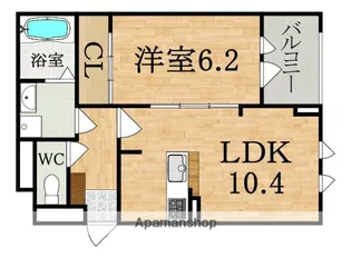 アプリコット?【2階】の間取り