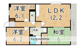 プチサンク【3階】の間取り
