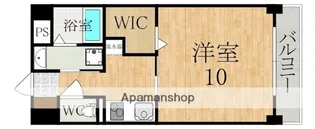 アイリスハイツ8号館【5階】の間取り