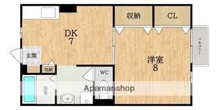 メゾン・ド・エスポワール【2階】の間取り