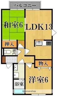 ヴィラコート参番館【1階】の間取り