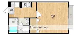 セジュール筒井【2階】の間取り