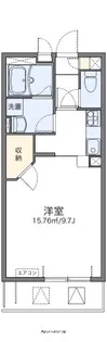 レオネクストエムティ逢坂Ⅱ【2階】の間取り
