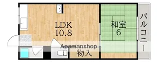 グレーズ鳥見【2階】の間取り