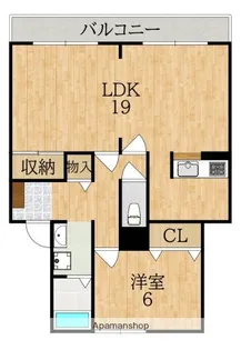 ファミーユ学園前【2階】の間取り