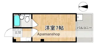 コーポ諏訪柳町【5階】の間取り