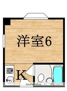 ホリディビル【5階】の間取り