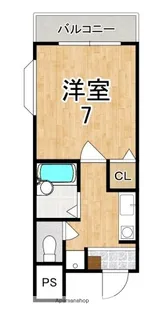 カンタベリープレイス【2階】の間取り