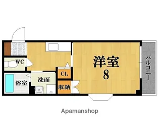 メゾン16【3階】の間取り