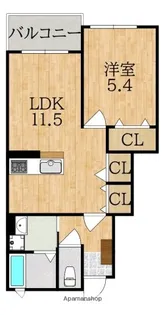 アルバⅡ【1階】の間取り