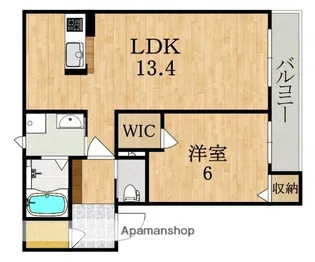フェリース【2階】の間取り