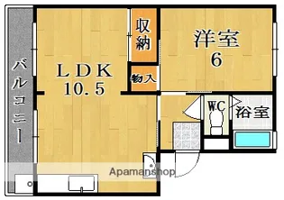 第1中村ビル【1階】の間取り