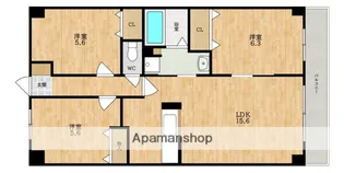 ディーズパーク【2階】の間取り