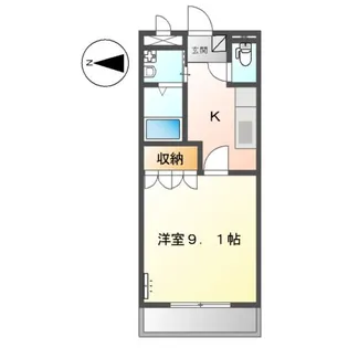 サニーヴィラ【201号室】の間取り