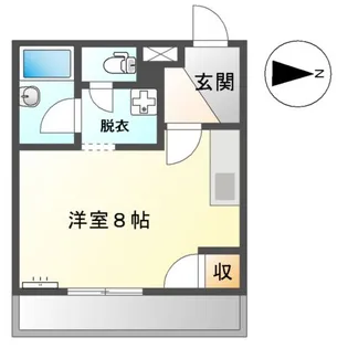 ウェストヴィラ橿原【102号室】の間取り