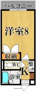 アエル宝来【2階】の間取り