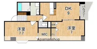 ベル コリーヌ【3階】の間取り