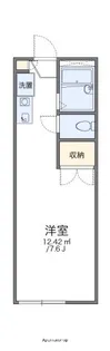 レオパレスナップアネックス【2階】の間取り