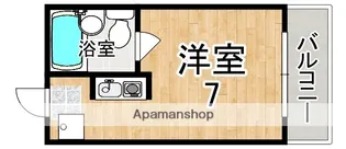 ハイツキャンパス【4階】の間取り