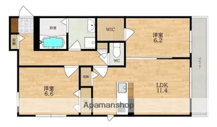 FORREST GUMP III(フォレストガンプ)【3階】の間取り