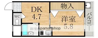 森田マンション【3階】の間取り