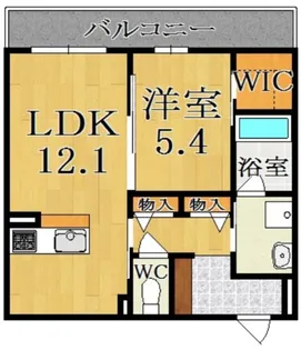 アンビシア【2階】の間取り