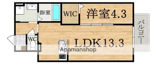 EST東岡町I(エストヒガシオカチョウ)【2階】の間取り