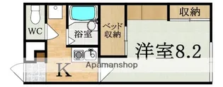 レオパレスインフォレスタⅡ【2階】の間取り