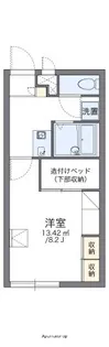 レオパレスインフォレスタⅡ【1階】の間取り