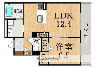 シャトードール リュミエール【2階】の間取り