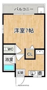 リバーサイド新大宮【3階】の間取り