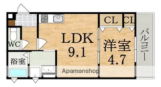 GRM小泉【2階】の間取り