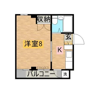 和歌山県西牟婁郡上富田町岩田【マンション】の間取り