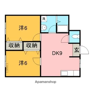 あゆかマンション【103号室】の間取り