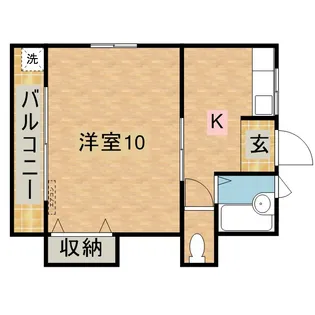 和歌山県西牟婁郡白浜町【アパート】の間取り