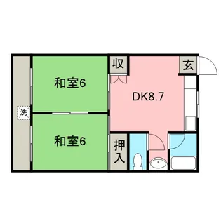 サクラマンション【103号室】の間取り