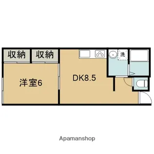 ハイツNR【102号室】の間取り