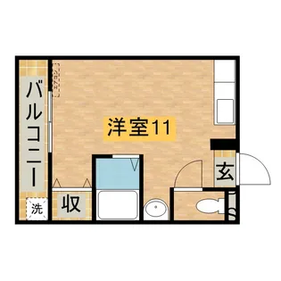 和歌山県西牟婁郡上富田町朝来【マンション】の間取り