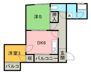 ビブレ下三栖【B4-1号室】の間取り
