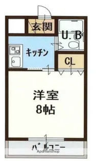 フォルテ橋本【102号室】の間取り