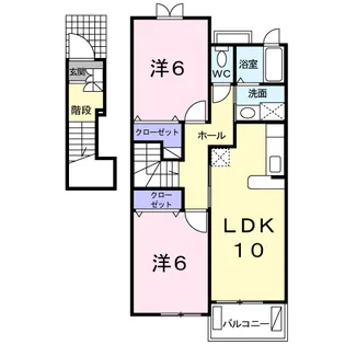グレイス レジデンス B【2階】の間取り