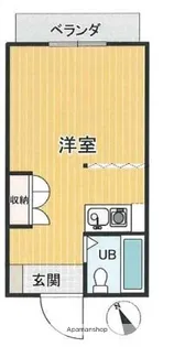リバーヒルズⅠ【317号室】の間取り